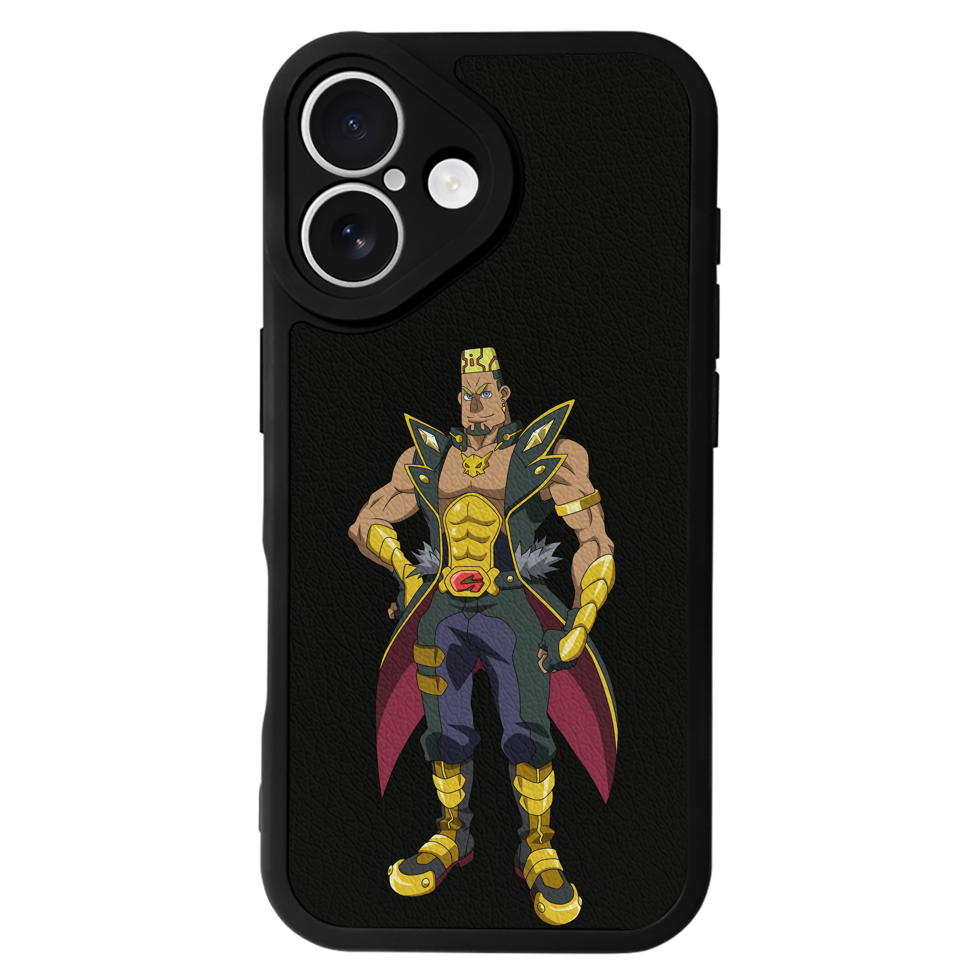 遊☆戯☆王 Yu-Gi-Oh! 【iPhone 16シリーズ対応】シリコンスマホケース（レザー調） 材質：シリコン